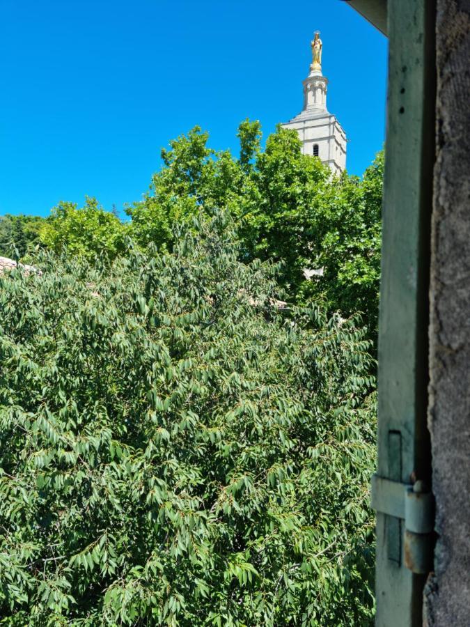 Un Nid Sur Les Toits Face Au Palais Des Papes Appartement Avignon Buitenkant foto