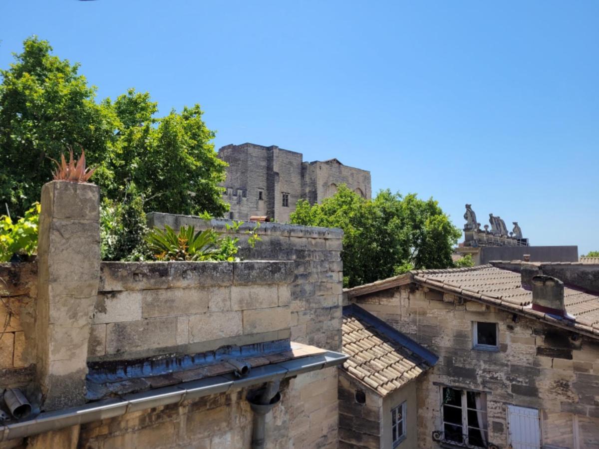 Un Nid Sur Les Toits Face Au Palais Des Papes Appartement Avignon Buitenkant foto